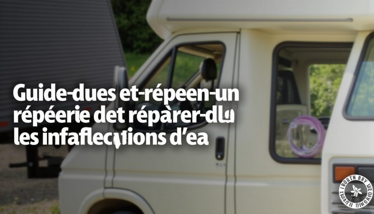 Camping-car : guide complet pour repérer et réparer les infiltrations d'eau