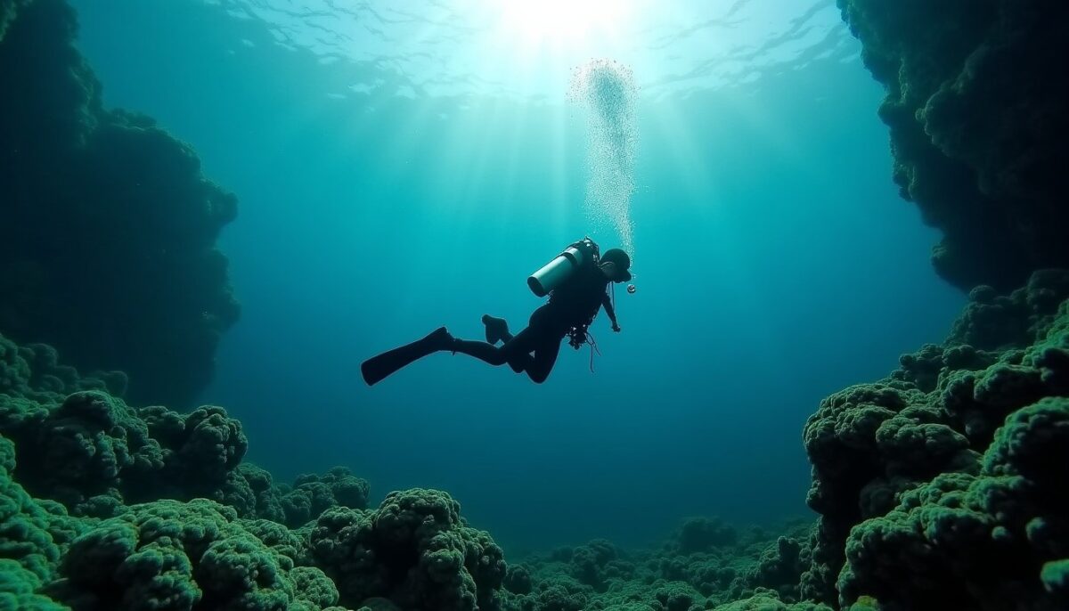 Plongée au cœur de l'énigmatique point magique sous-marin