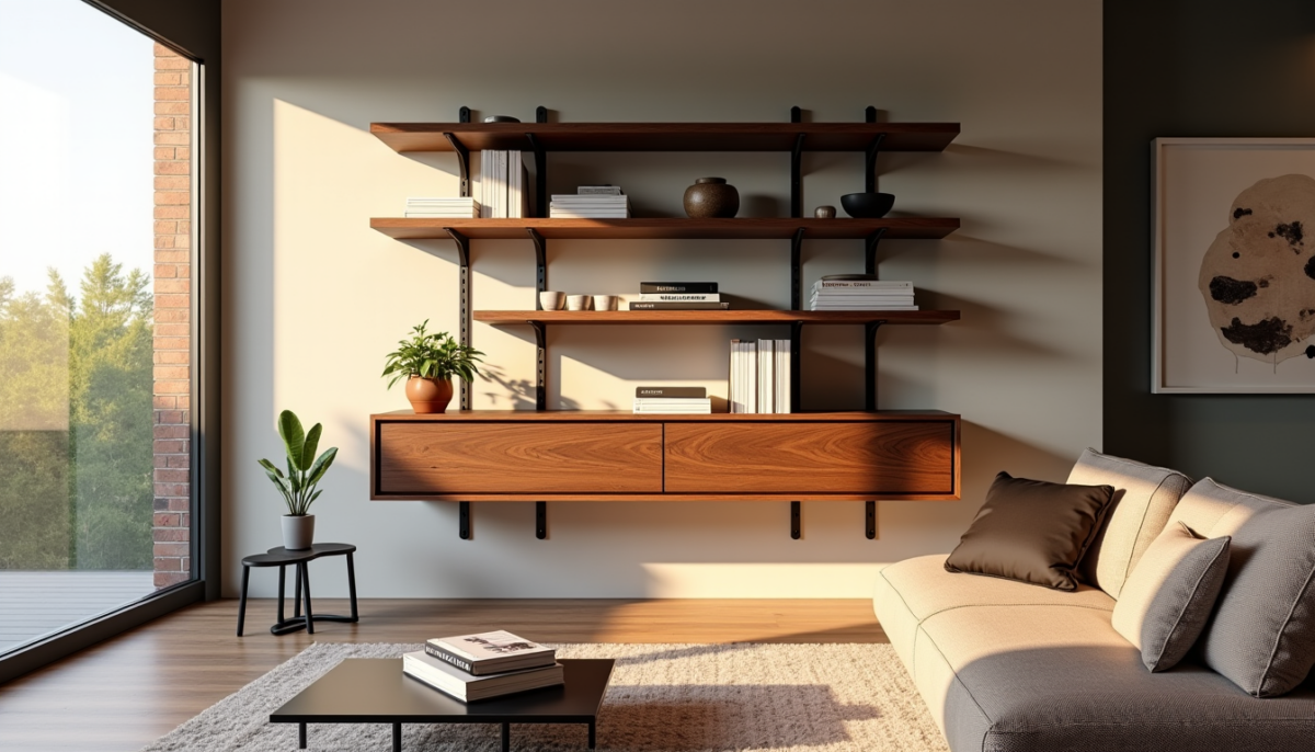 Meuble suspendu : profils adaptés selon surface et besoins